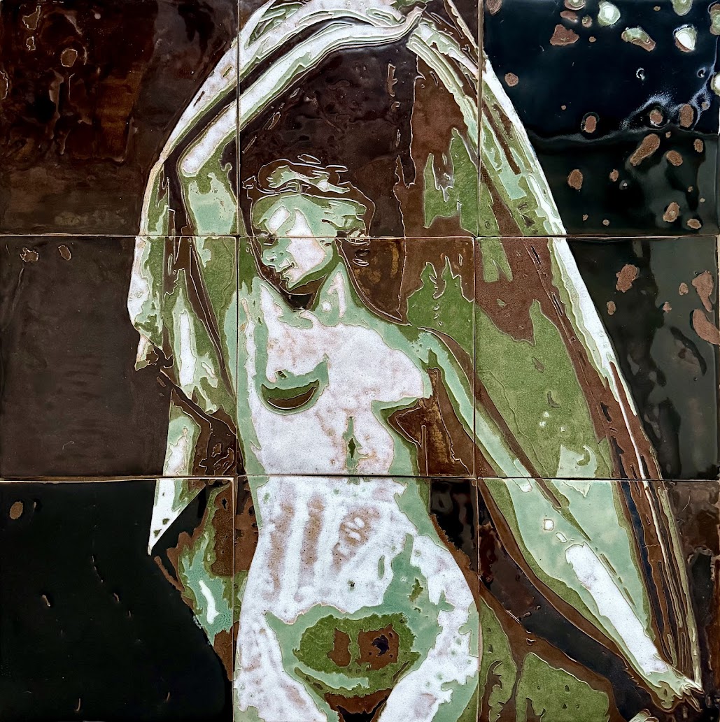 Esc ceramic mural detail